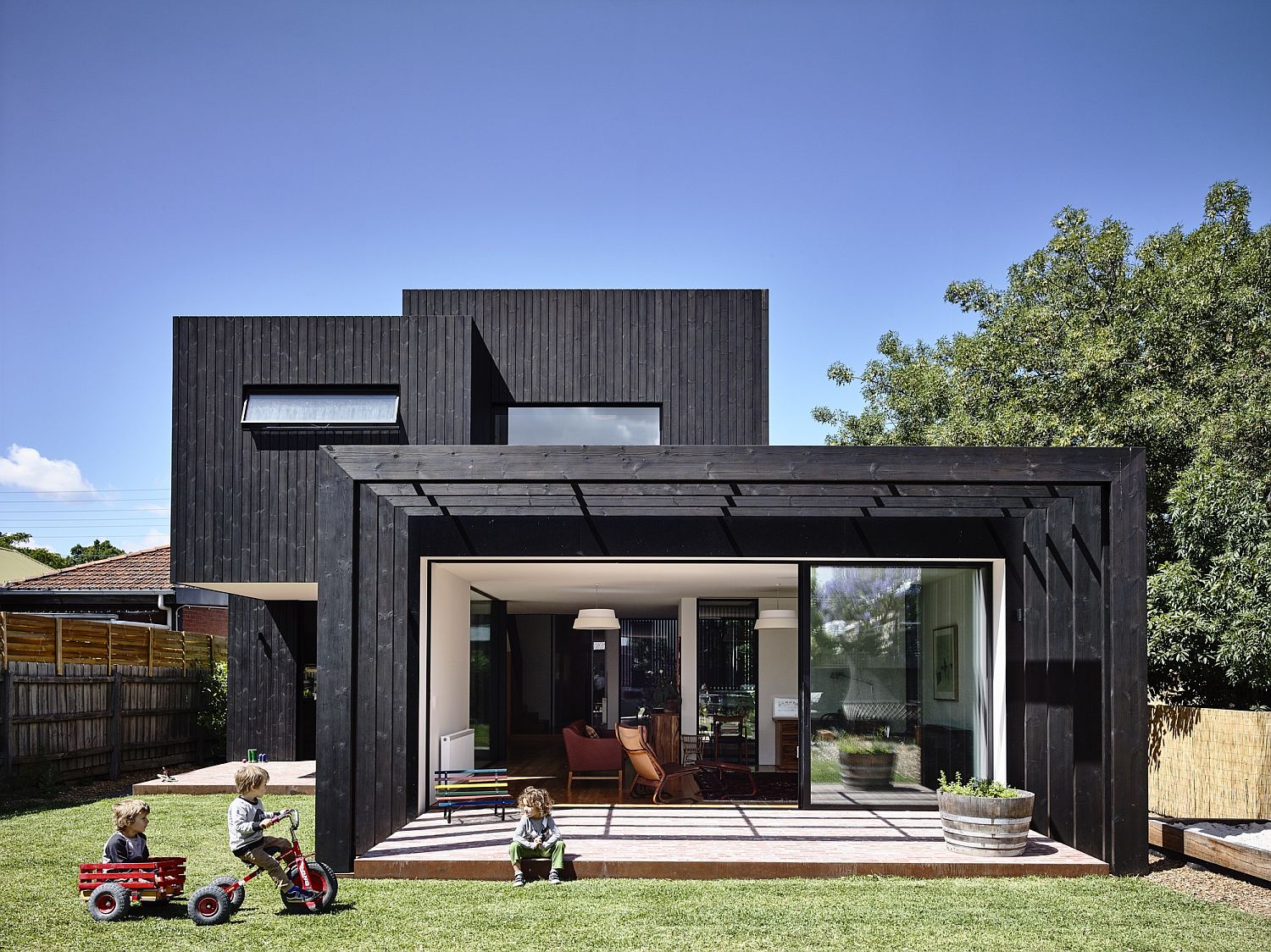 Restored and extended nineteenth century Italianate Victorian home