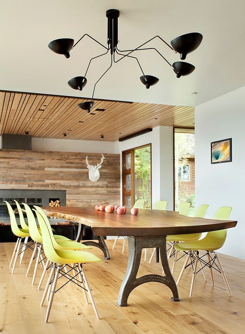 Live Edge Dining Table | Slab Table | Rustic Modern Table | Dinning Table |  The Rustic Hut