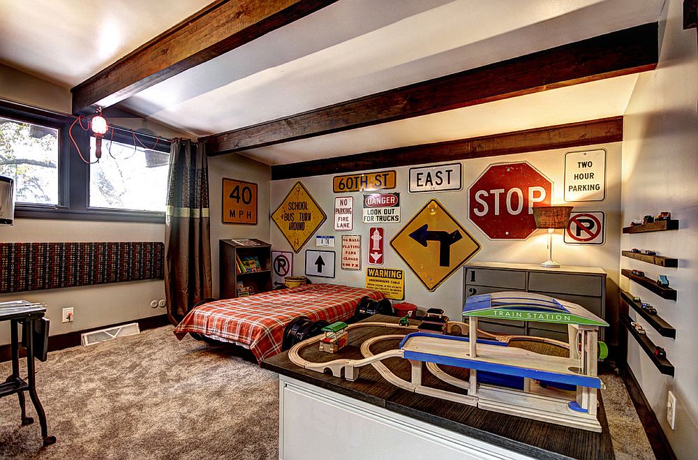 Street Smart Style Decorating Your Home With Road Signs