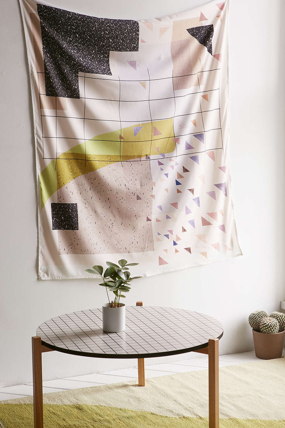 Terrazzo tapestry from Urban Outfitters