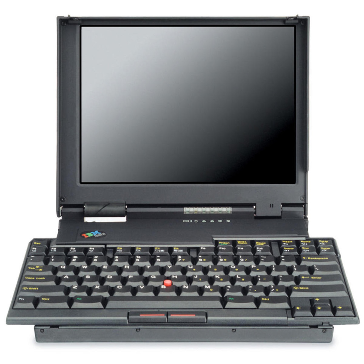 The ThinkPad 701 laptop (1996) for IBM was designed by Richard Sapper with  Sam Lucente and John Karidis. It is included in the Permanent Design Collection at MoMA. Image courtesy of Richard Sapper.