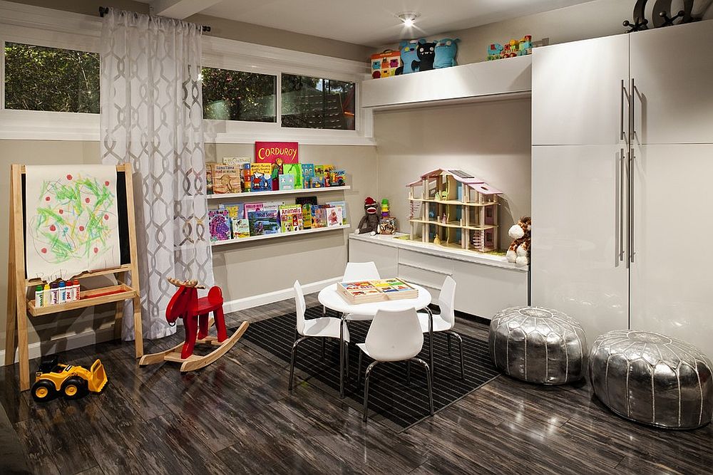 Transform the kids' room corner into a fun playarea