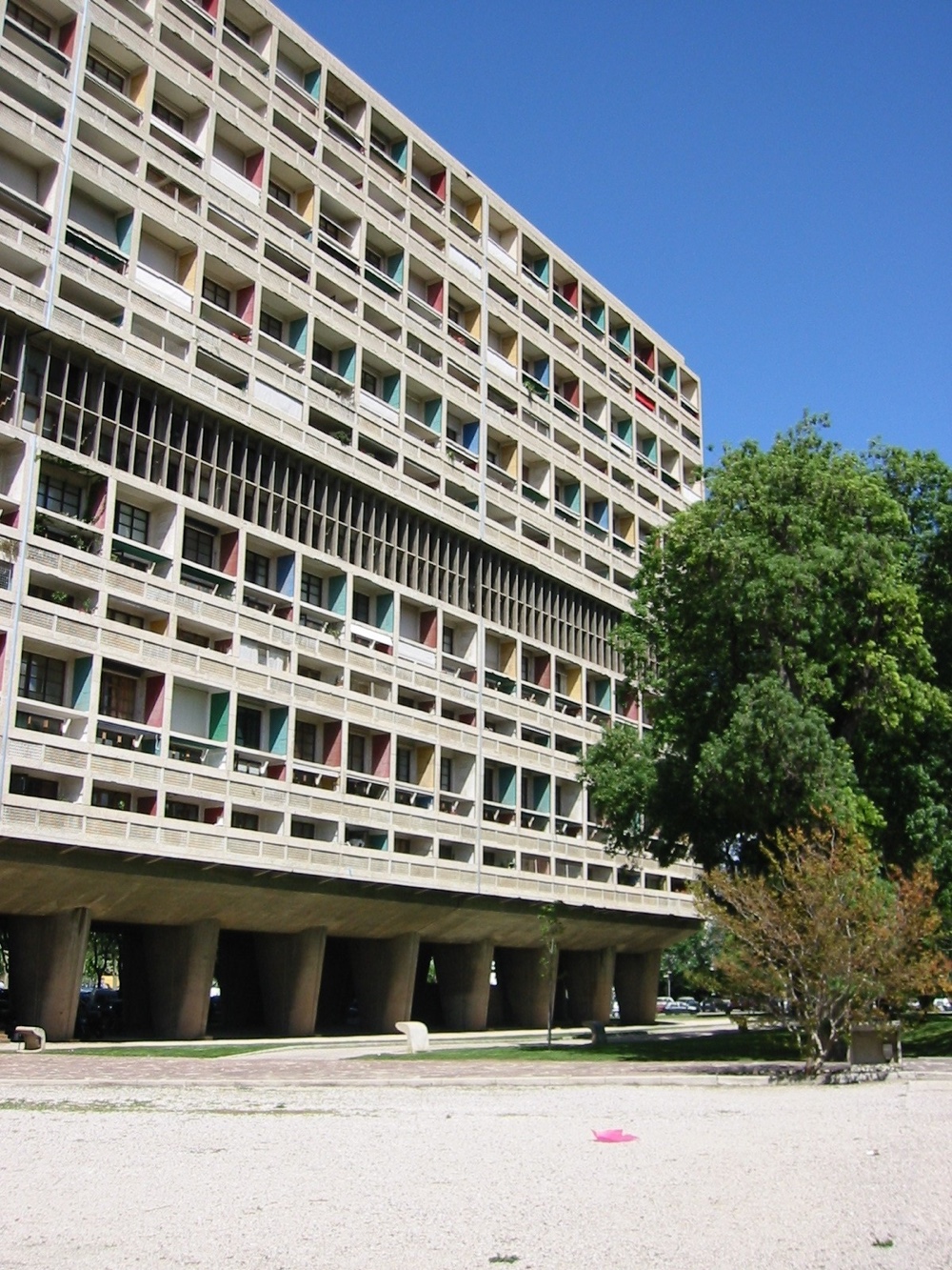 Unité d'Habitation, Marseille, France, 1945. Photo by Bénédicte Gandini © FLC/ADAGP.