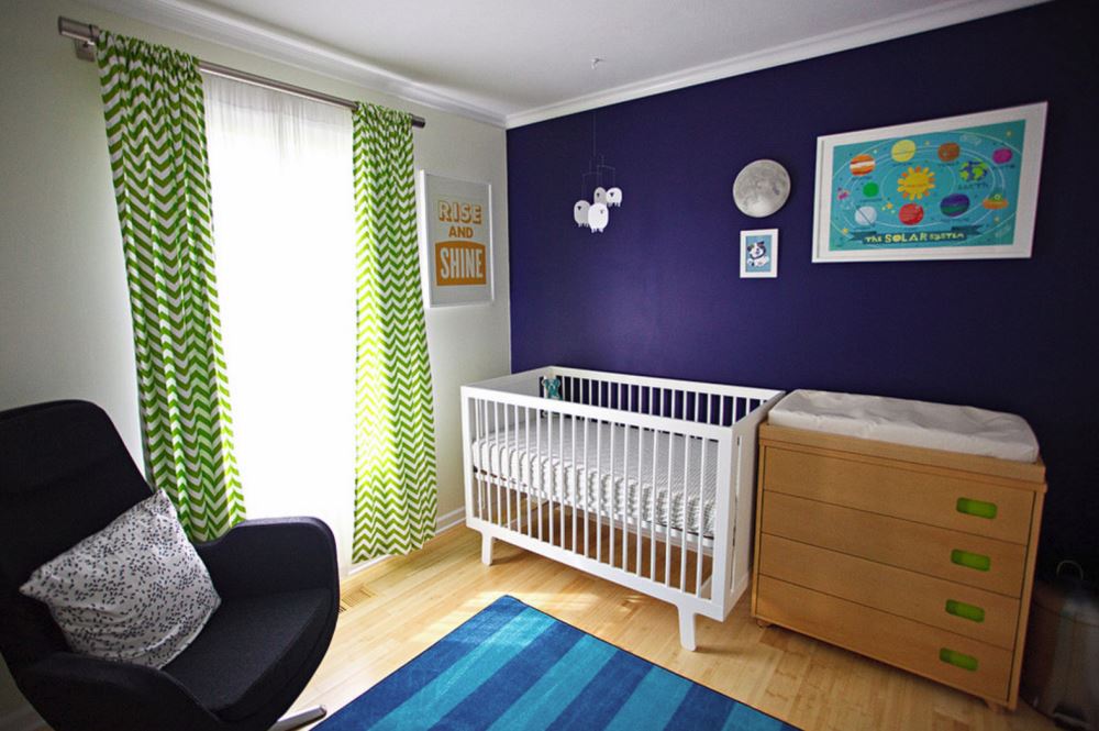 nursery accent wall ideas