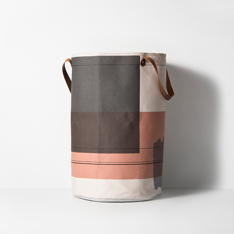 Abstract laundry basket from ferm LIVING