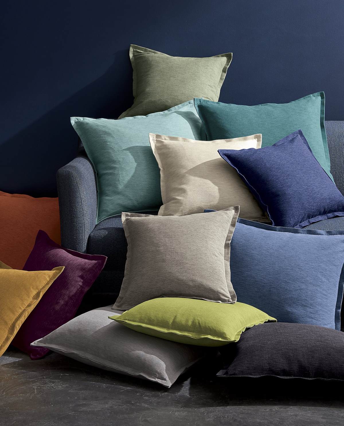 Assortment of pillows from Crate & Barrel