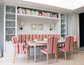 Refined Simplicity: 20 Banquette Ideas for Your Scandinavian Dining Space