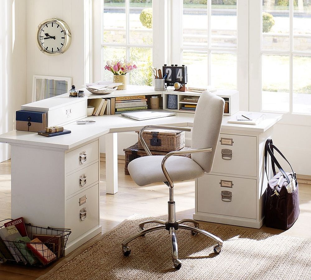 Ways To Decorate Home Office In White