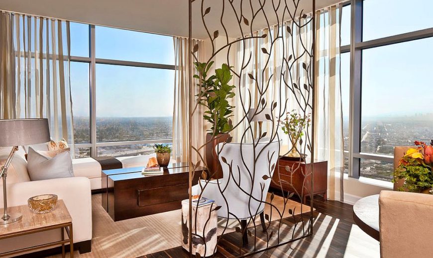 25 Nifty Space Saving Room Dividers For The Living Room