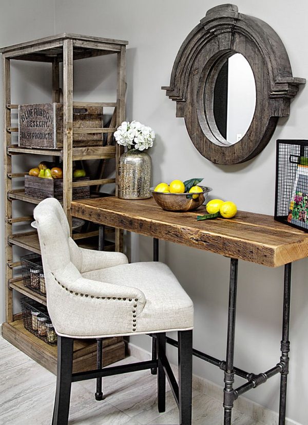 25 Ingenious Ways to Bring Reclaimed Wood into Your Home Office