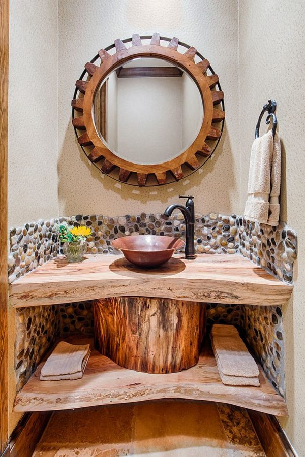 A Natural Treat LiveEdge Vanity Top Redefines Modern Bathrooms Decoist
