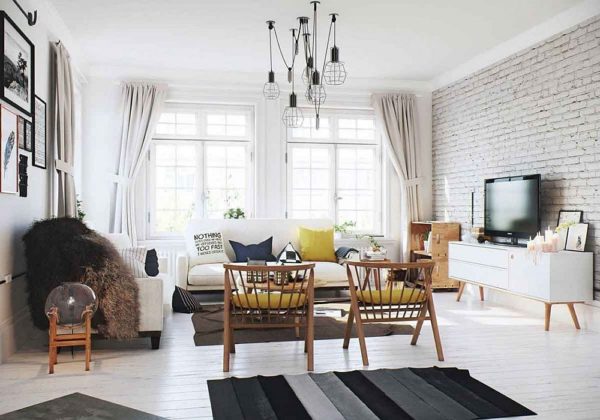 Nordic Inspiration: Exquisite Scandinavian Apartment in White | Decoist