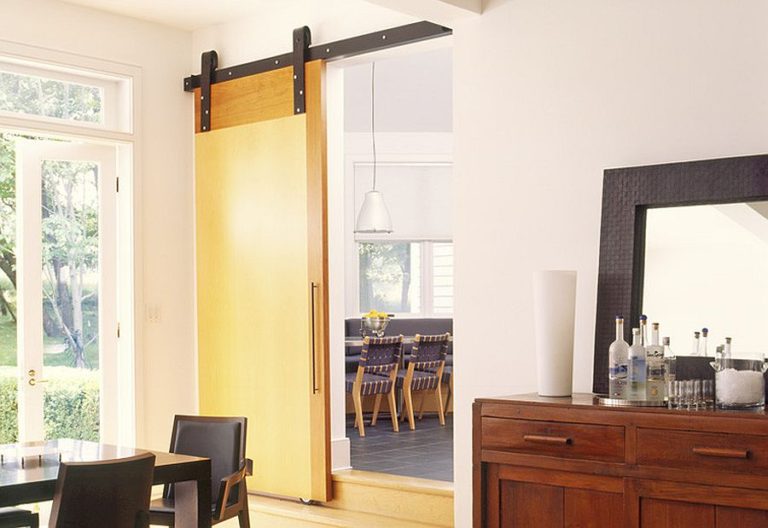 Sliding Barn Doors For Dining Room Entry