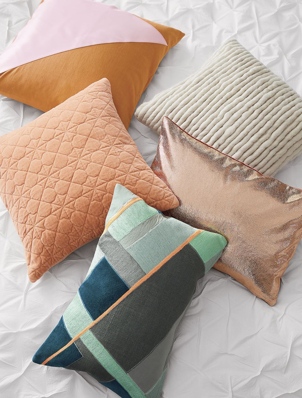 New pillows in fall tones