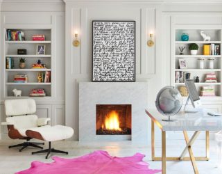 Monochromatic Magic: 20 Ways to Decorate the Home Office in White