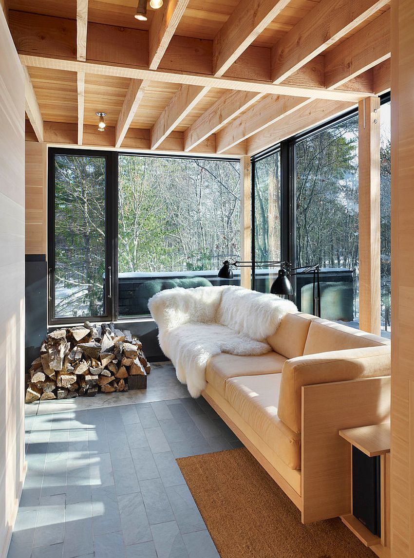 Scandinavian and rustic styles rolled into one [Design: Ian MacDonald Architect]