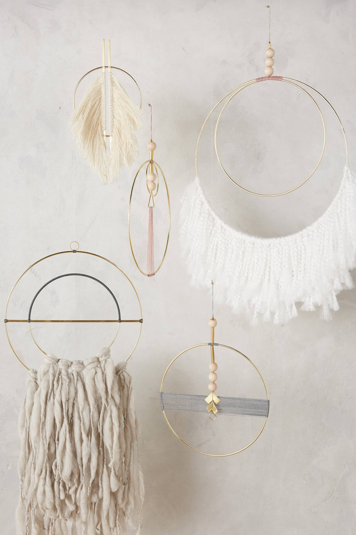 Sculptural wall art from Anthropologie