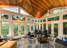 Stained-glass-and-ingenious-rug-bring-tropical-vibe-to-the-sunroom-217x155