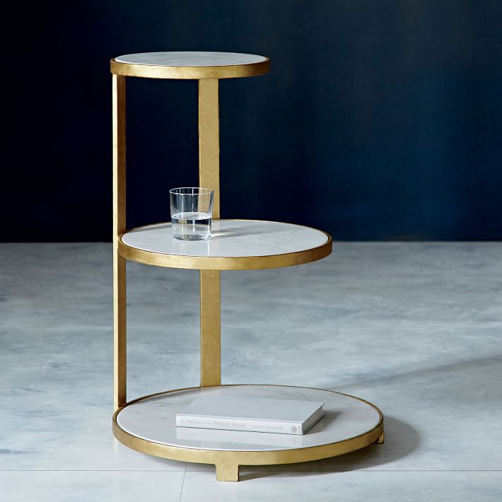 Tiered side table from West Elm