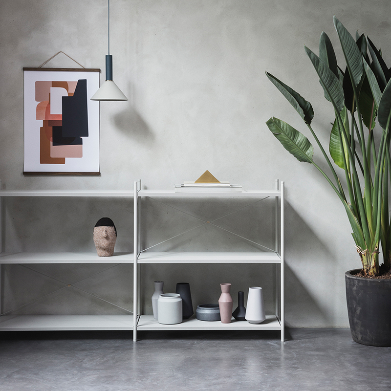 Vases and artwork from ferm LIVING