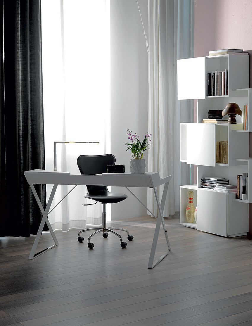 White home office inspiration by Cattelan Italia