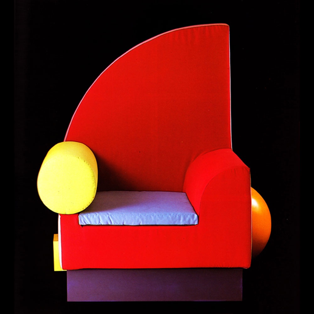Bel Air chair. Image courtesy of Peter Shire.