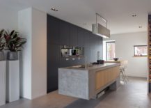 Contemporary-kitchen-with-concrete-kitchen-island-217x155