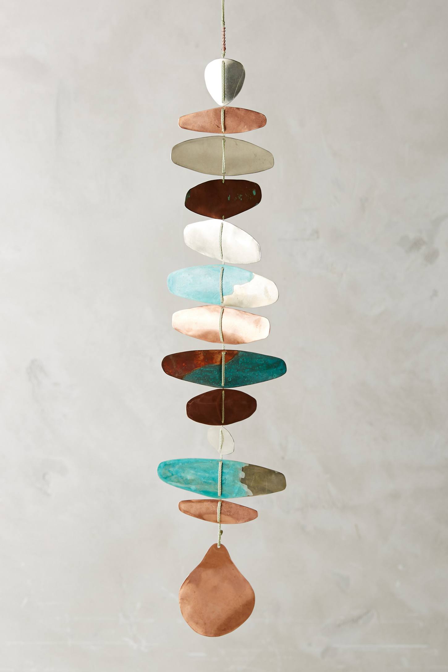 Copper art from Anthropologie