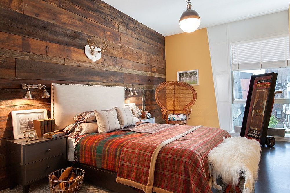 25 awesome bedrooms with reclaimed wood walls