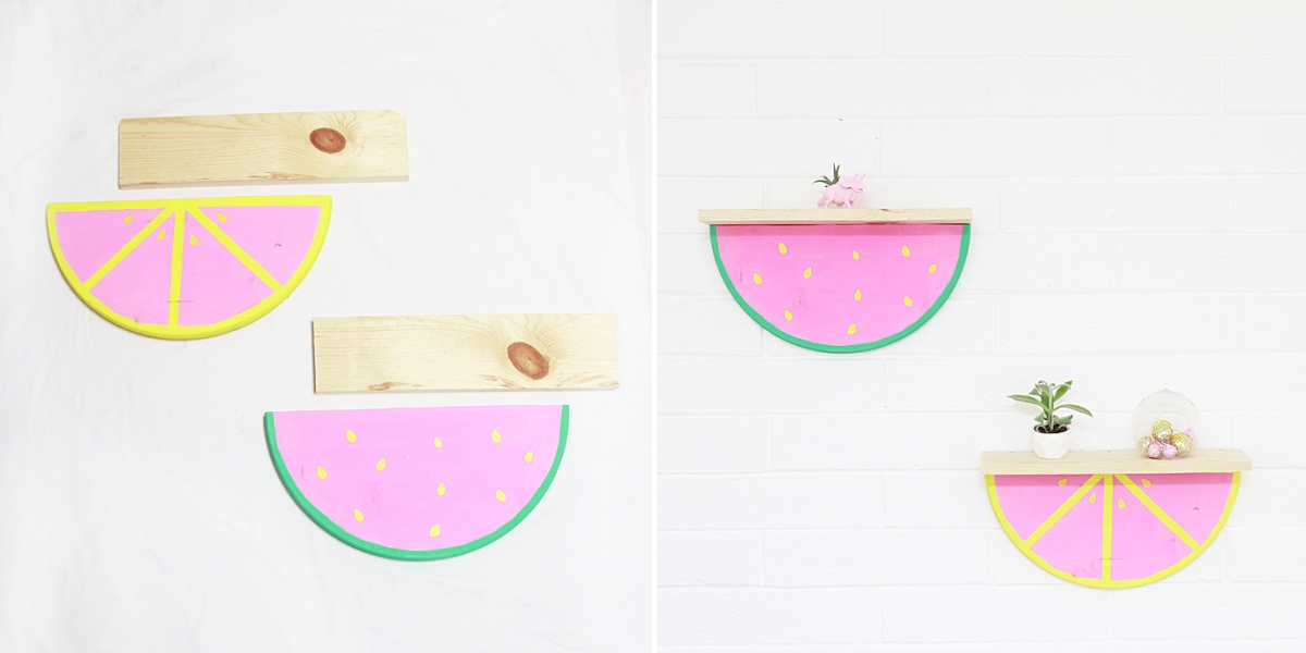 Fruit slice shelves from A Bubbly Life