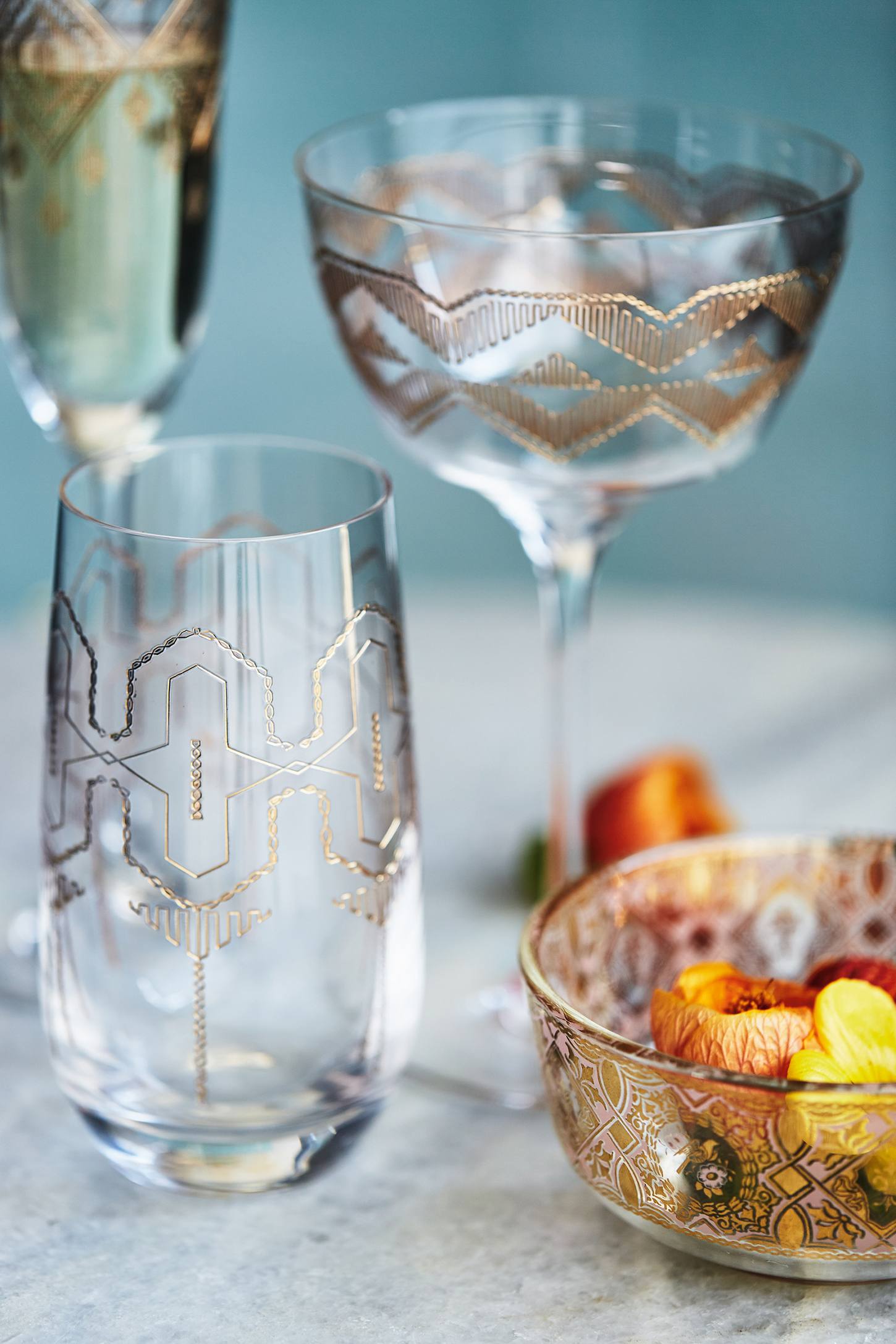 Glassware from Anthropologie