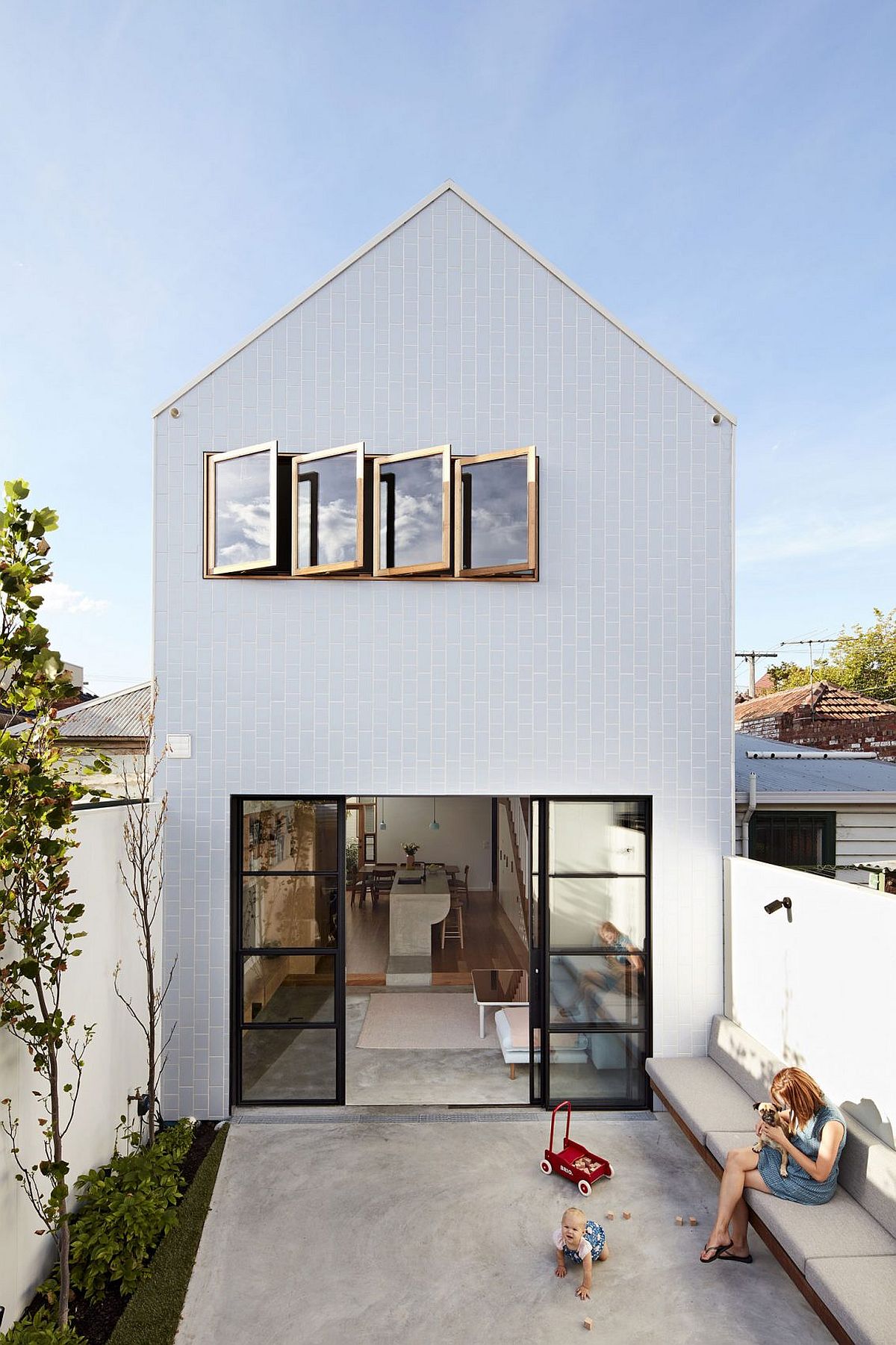 An Interactive Setting Renovated Modern Terrace House In Melbourne