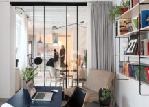 Light-filled-and-elegant-home-office-with-sliding-glass-doors-217x155