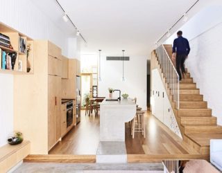 An Interactive Setting: Renovated Modern Terrace House in Melbourne