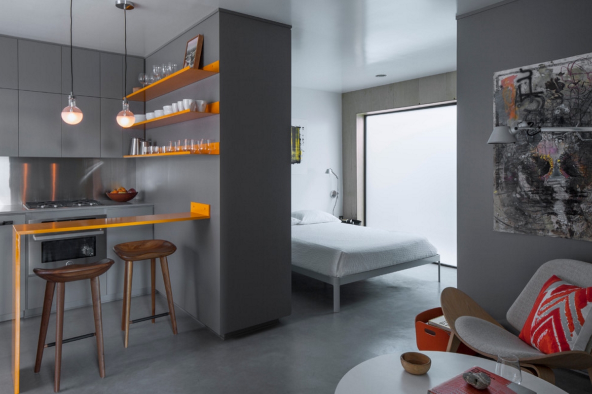 Micro apartment by Vertebrae Art & Design