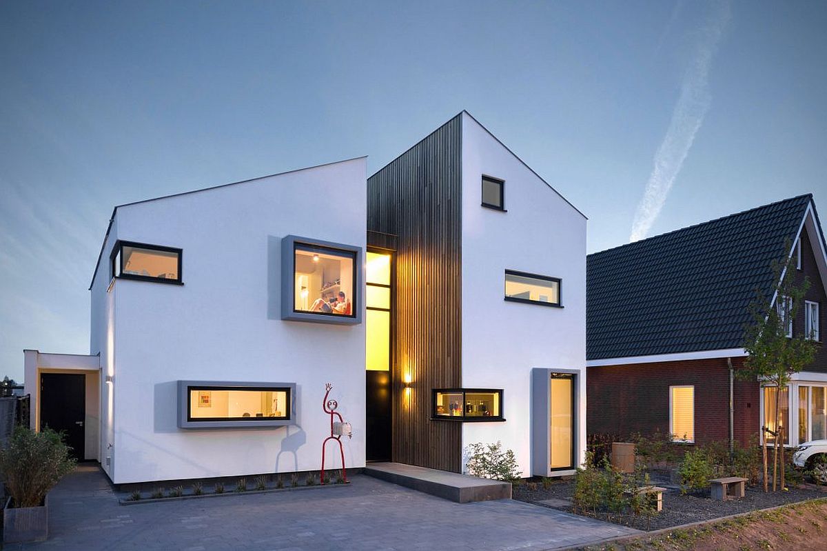 Modern and traditional dutch design combined efficiently