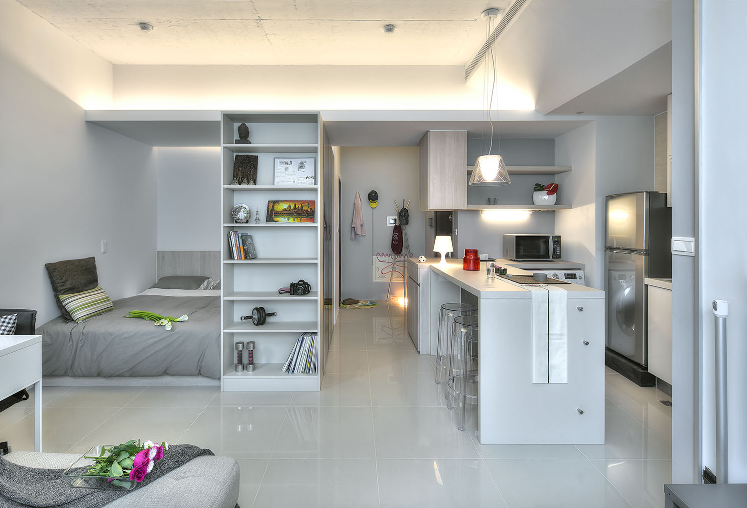 New Taipei City studio apartment (featured at iDesignArch)