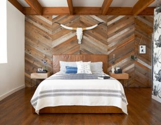 Design Inspiration: 25 Bedrooms With Reclaimed Wood Walls