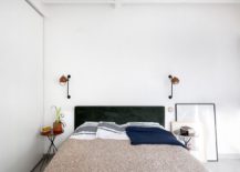 Smart-bedroom-design-with-small-bedside-stand-and-artwork-217x155
