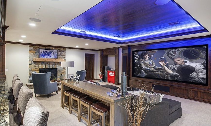 20 Beach-Style Home Theaters and Media Rooms That Wow!