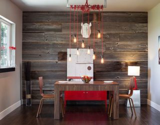 10 Exquisite Ways to Incorporate Reclaimed Wood into Your Dining Room