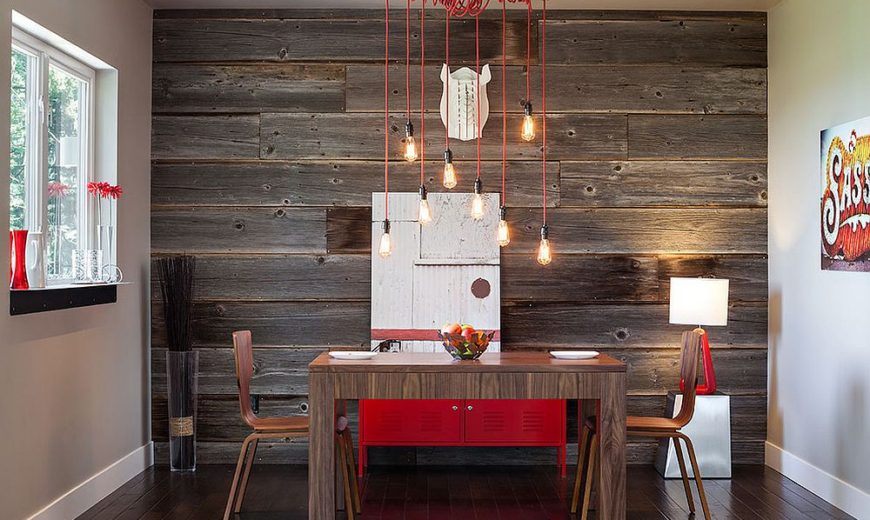 10 Exquisite Ways to Incorporate Reclaimed Wood into Your Dining Room