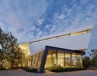 Hypnotic Spiral Staircase and Smart Silhouette Captivate at This LA Home