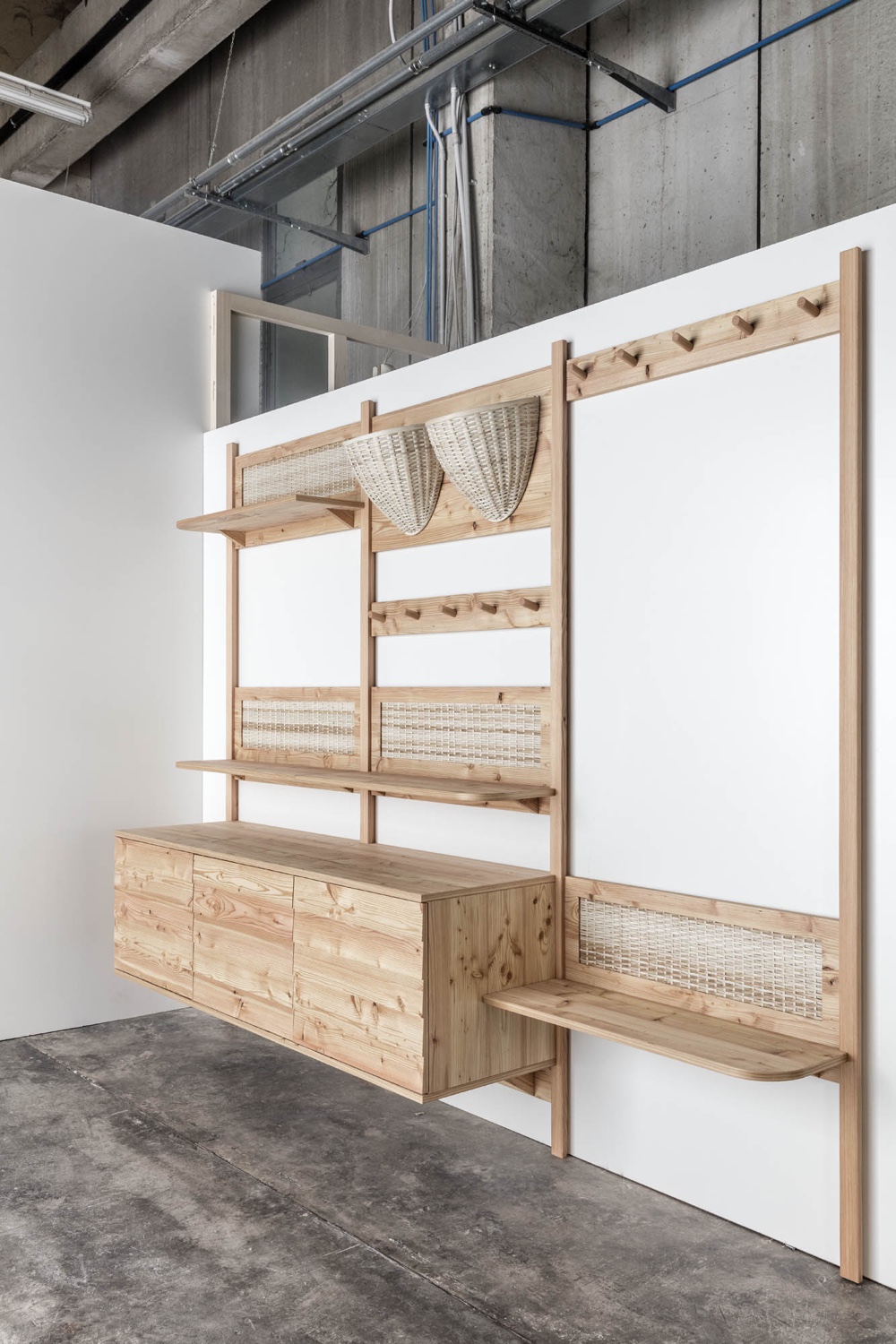 Trentino Storage by Sebastian Cox and L'Arte del Legno.