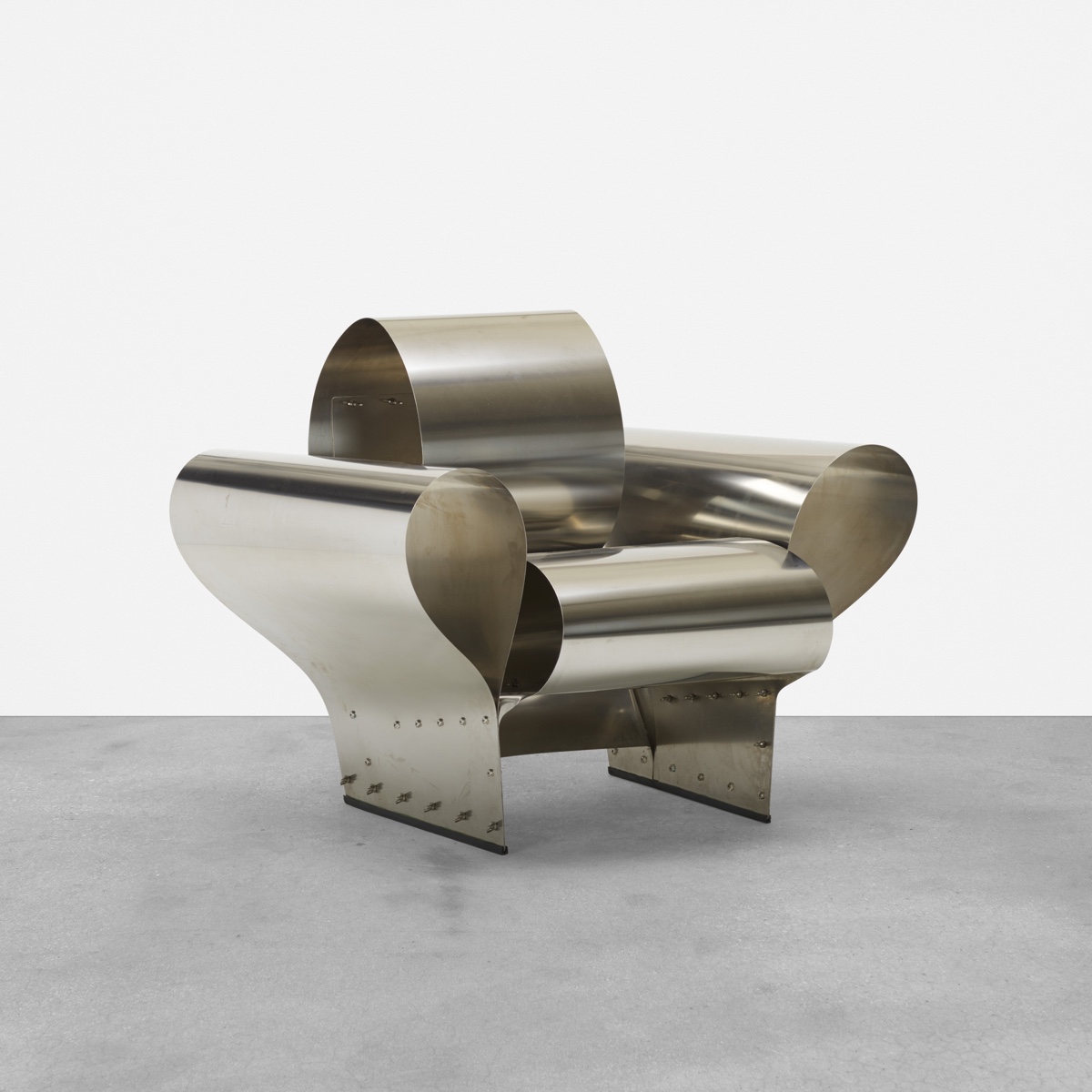 Well Tempered Chair BY by Ron Arad for Vitra Editions.