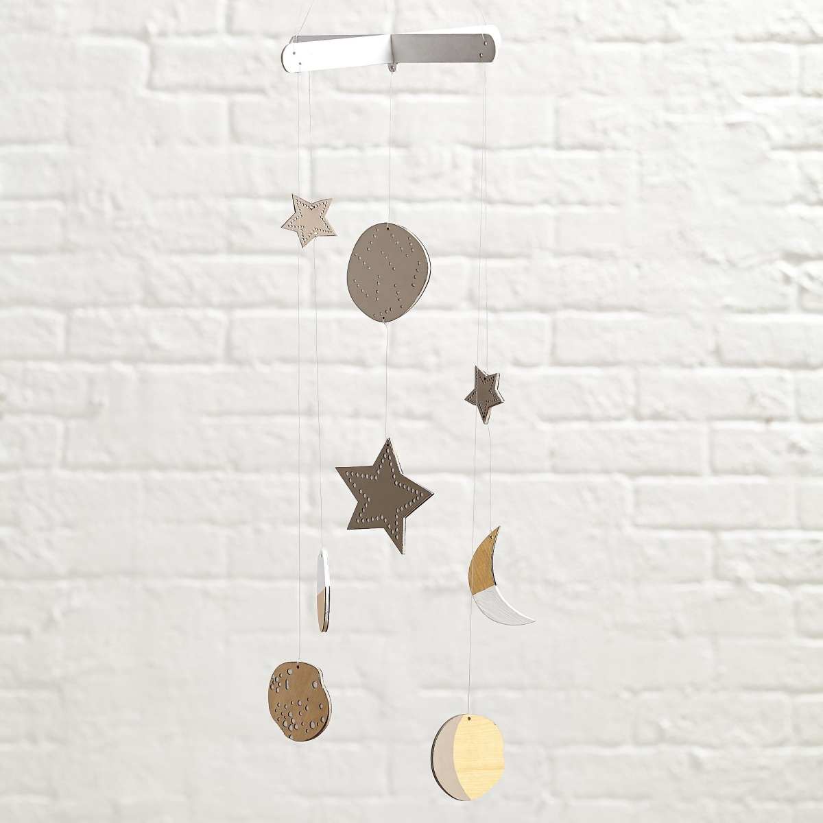Wooden celestial mobile from The Land of Nod