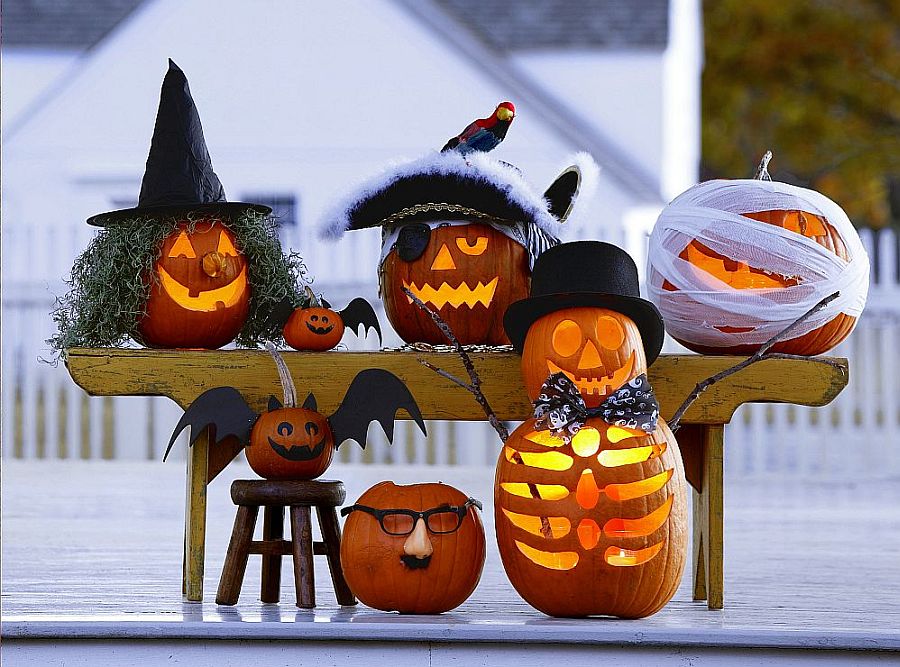 100 pumpkin decorating ideas for Halloween