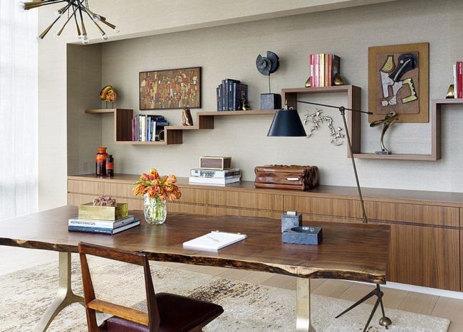 Natural Allure: 25 Home Offices That Celebrate the Charm of Live-Edge ...