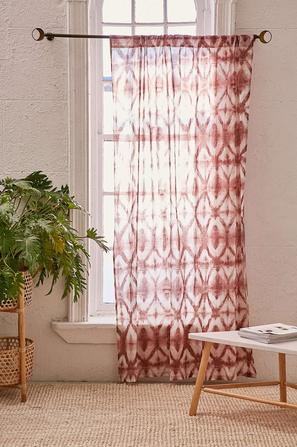 Cotton Shibori curtain from Urban Outfitters