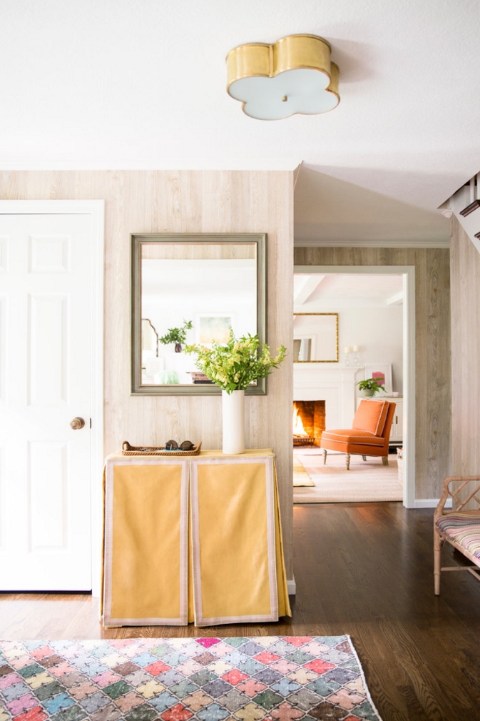 Covered table for hidden storage